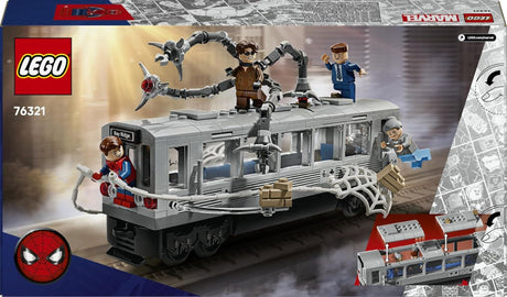 Lego 76321 Marvel Spider-Man vs. Doc Ock Subway Train Scene