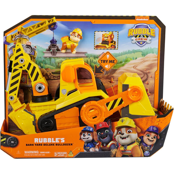 Rubble and Crew: Rubble's Bark Yard Deluxe Bulldozer