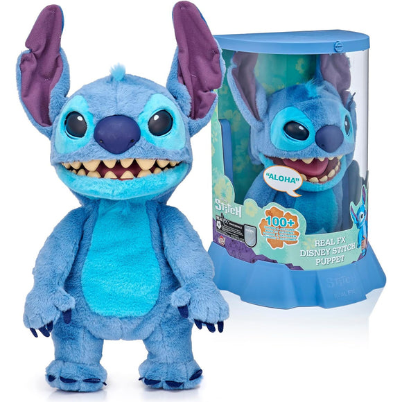 Real FX Disney Stitch Puppet Interactive Toy