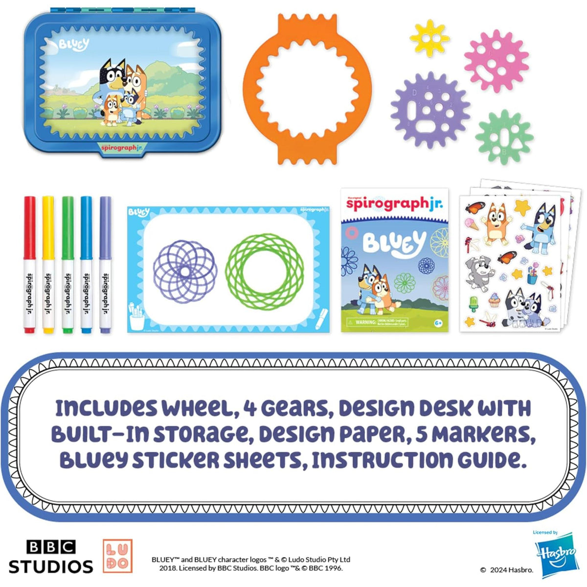 Spirograph Junior: Bluey