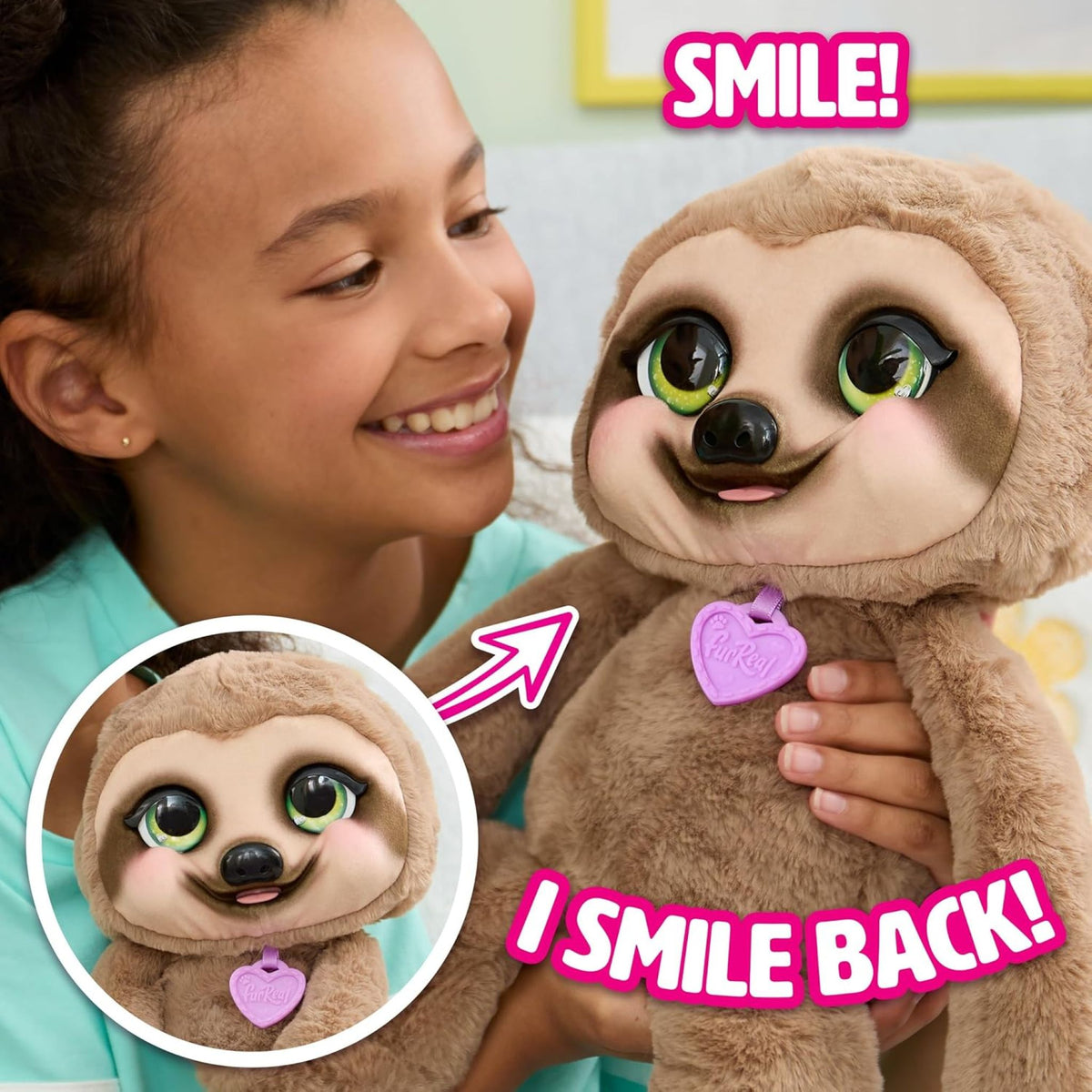Furreal Snuggles The Smiling Sloth