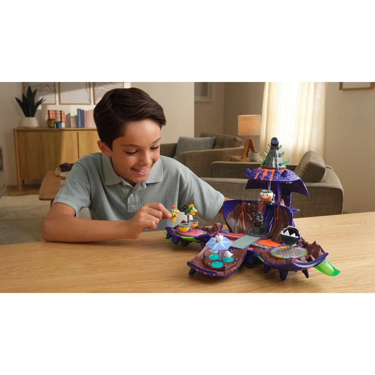 The Super Mario Galaxy Movie: Wonder Bowser Jr. Planet Playset