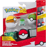 Pokemon Clip 'N' Go Poké Ball Belt Set - Bulbasaur