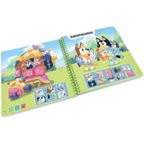 LeapFrog LeapStart Bluey Fun and Games Interactive Activity Book
