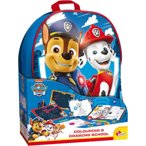 PAW Patrol Colouring & Drawing School Backpack