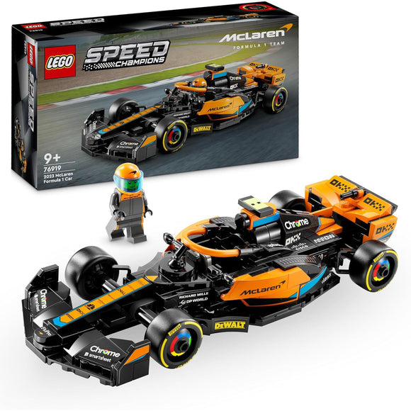 LEGO 76919 Speed Champions 2023 McLaren Formula 1 Race Car