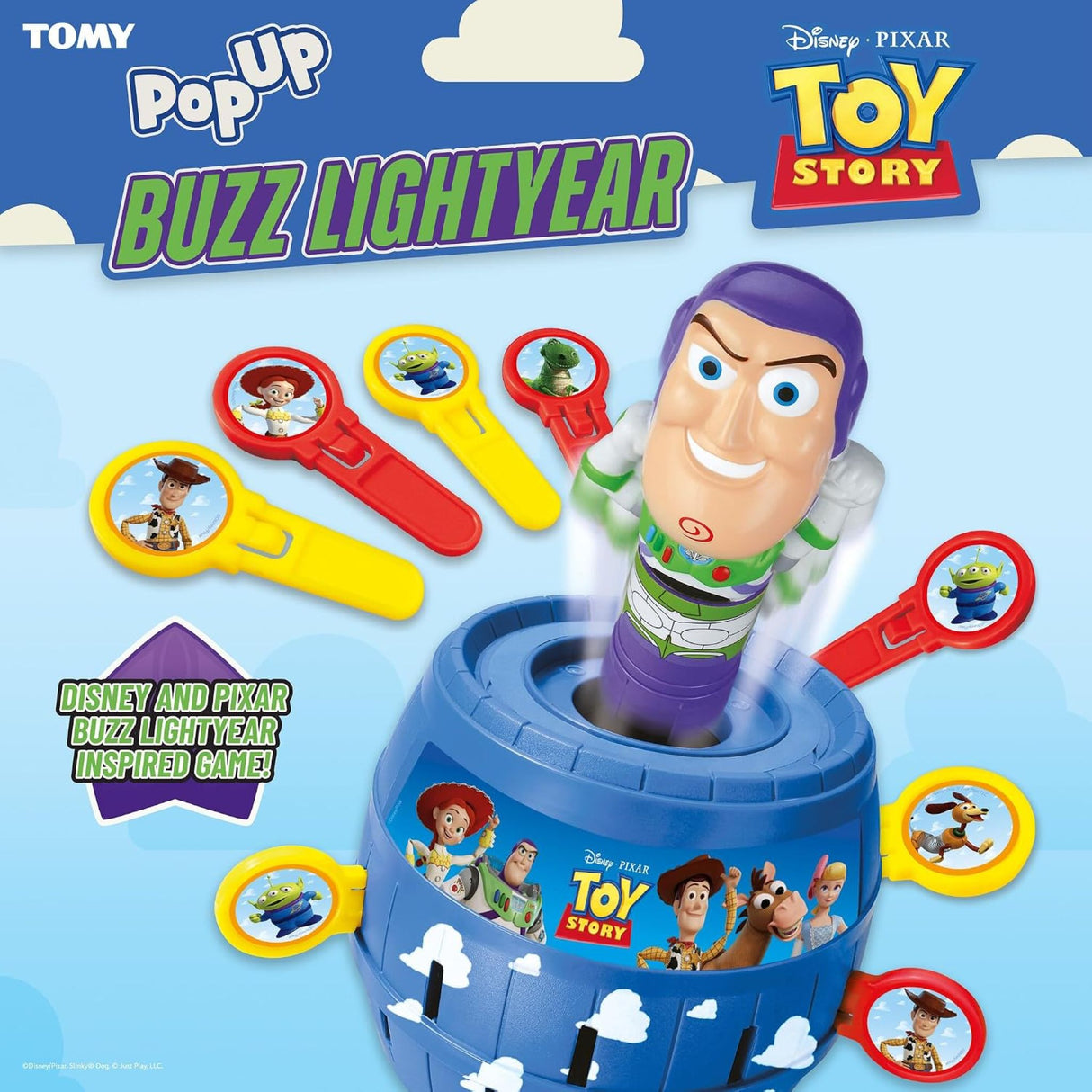 Pop Up Buzz Lightyear Game