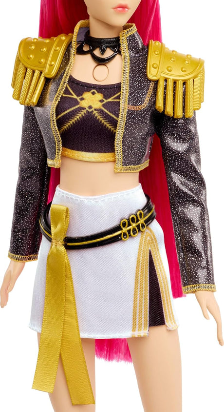 KPop Demon Hunters "Golden" Singing Doll Huntr/X Mira