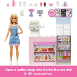 Barbie Coffee Shop with Doll