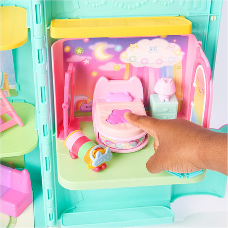 Gabby's Dollhouse: Pillow Cat Sweet Dreams Bedroom Playset