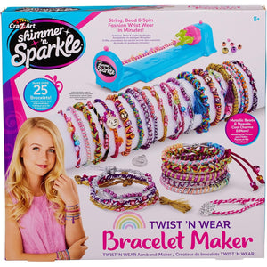 Shimmer 'n Sparkle Twist 'N Wear Bracelet Maker