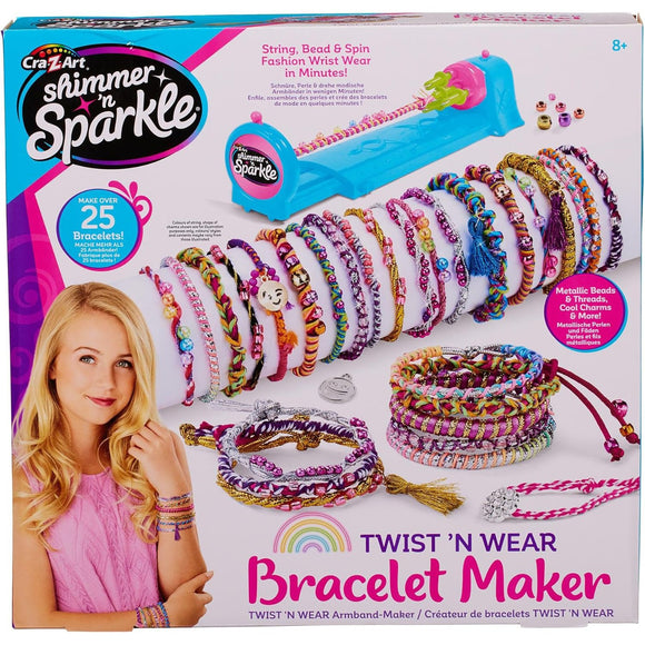 Shimmer 'n Sparkle Twist 'N Wear Bracelet Maker