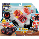 Monster Jam Monstruction 5" Buildable Monster Truck - El Toro Loco