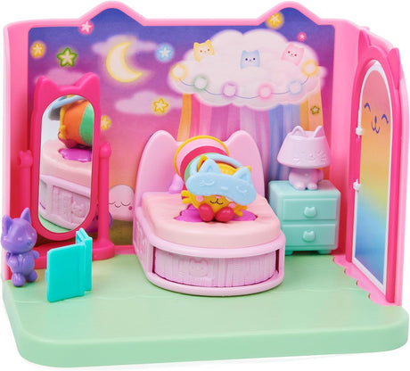 Gabby's Dollhouse: Pillow Cat Sweet Dreams Bedroom Playset