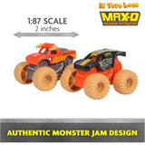 Monster Jam Mini Jams El Toro Loco Venom Velocity Scorpion Playset