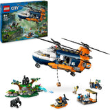 LEGO 60437 City Jungle Explorer Helicopter at Base Camp