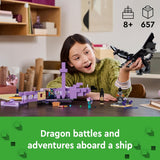 LEGO 21264 Minecraft The Ender Dragon and End Ship