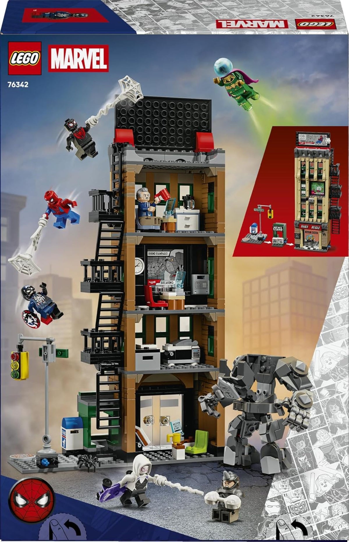 Lego Marvel Spider-Man vs. Mysterio: The Daily Bugle