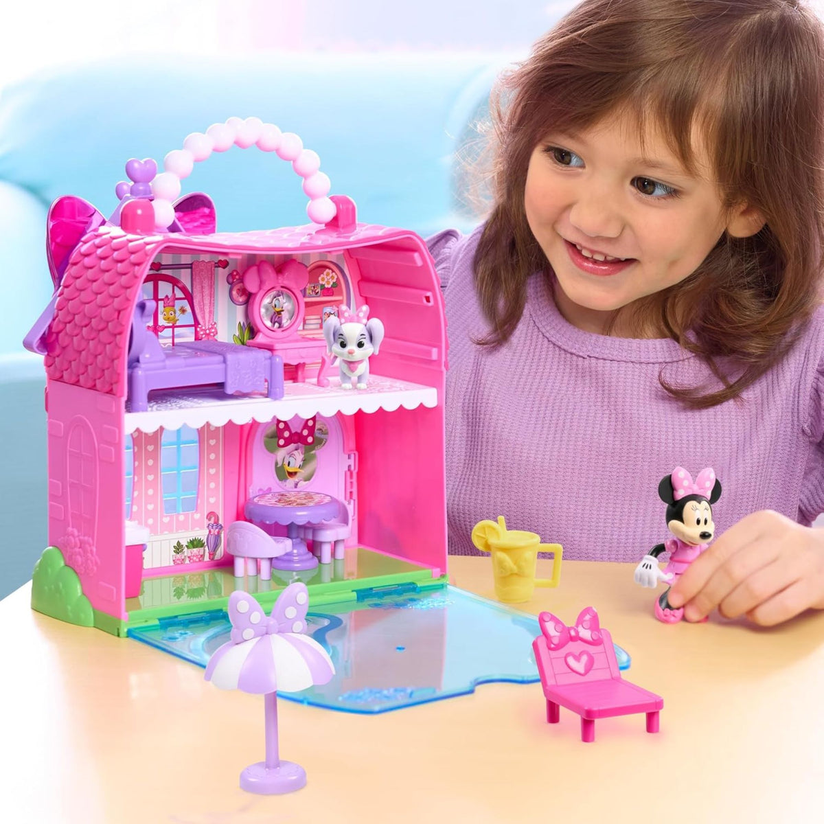 Disney Jr. Minnie Mouse Mini Mansion Playset