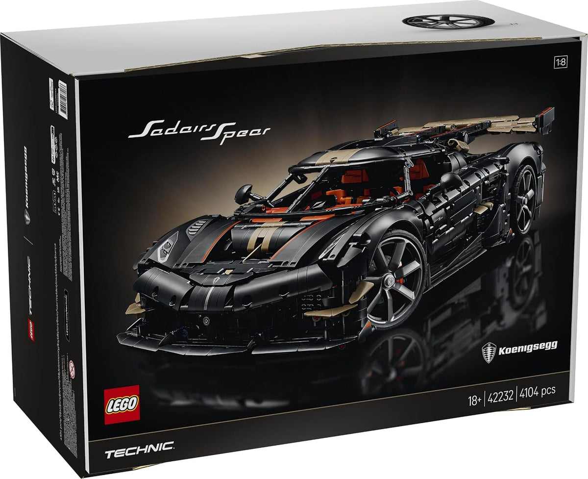 LEGO 42232 Technic Koenigsegg Sadair's Spear Megacar