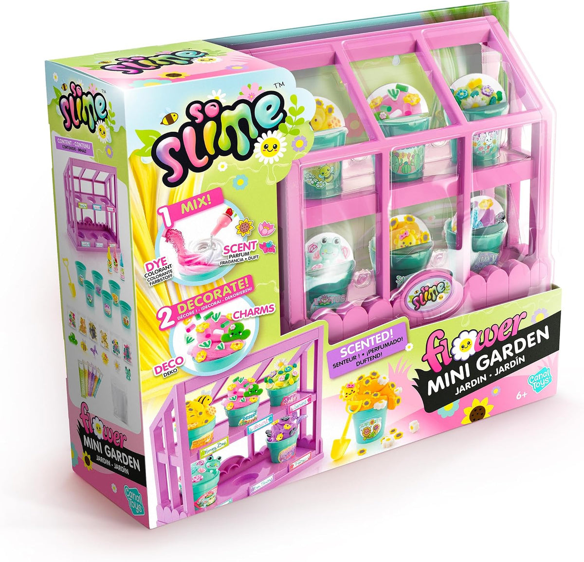 So Slime Flower Mini Garden