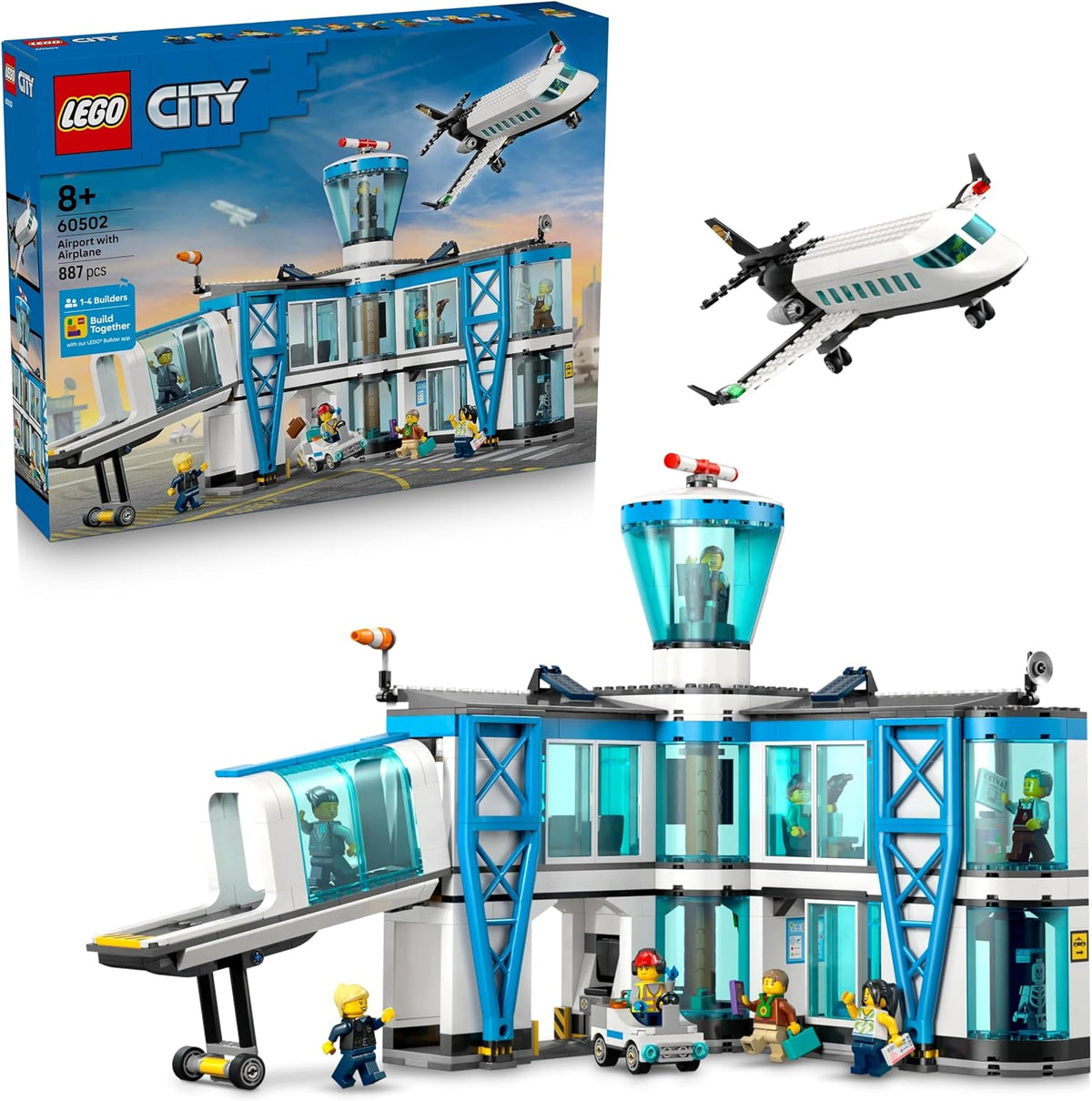 LEGO 60502 City Airport with Airplane