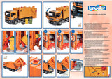 Bruder 3760 MAN TGS Garbage Truck