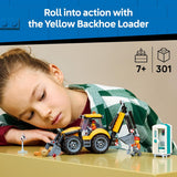 LEGO 60480 City Yellow Backhoe Loader