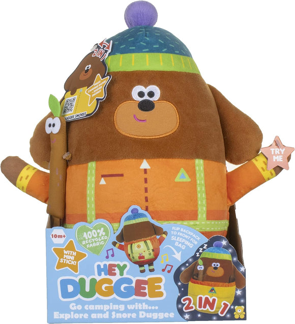 Hey Duggee Explore & Snore Camping Duggee with Stick