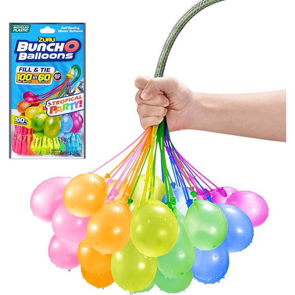 Bunch O Balloons Tropical Party Self-Filling Water Balloons