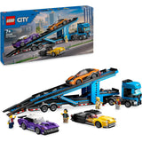 LEGO 60408 City Car Transporter Truck with Sports Cars