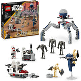 LEGO 75372 Star Wars Clone Trooper & Battle Droid Battle Pack