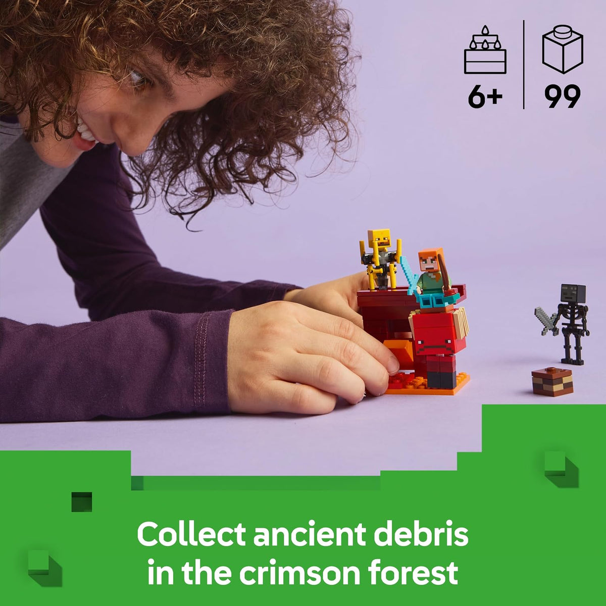 LEGO 21266 Minecraft The Nether Lava Battle