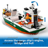 LEGO 60422 City Seaside Harbour with Cargo Ship