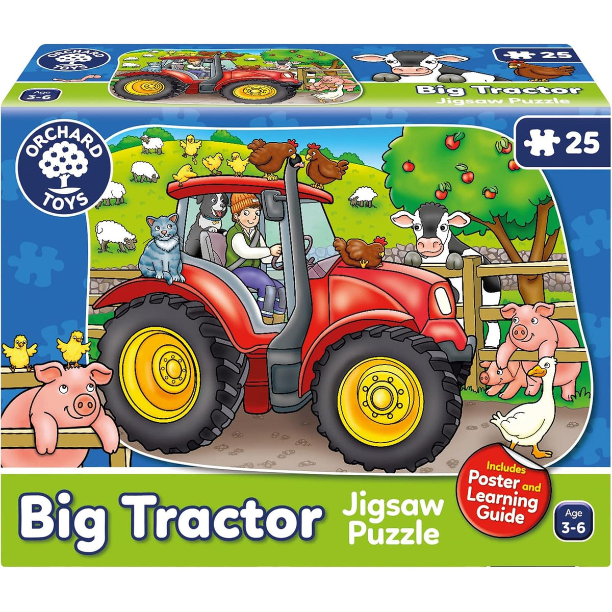 Orchard Toys Big Tractor Jigsaw