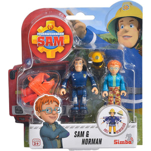 Fireman Sam 2-Figure Pack: Sam & Norman