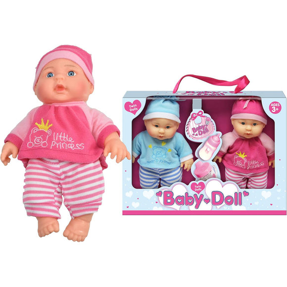 Twin Baby Dolls Set