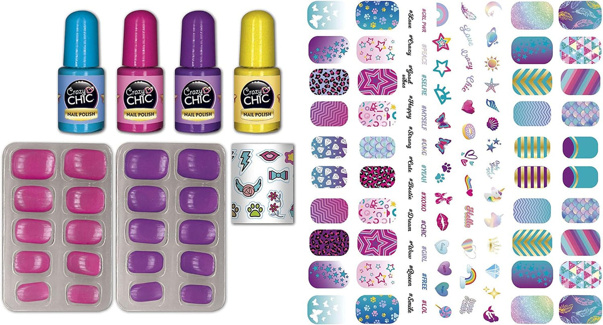 Crazy Chic Shiny Nails Glow-in-the-Dark