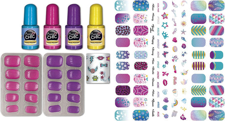 Crazy Chic Shiny Nails Glow-in-the-Dark