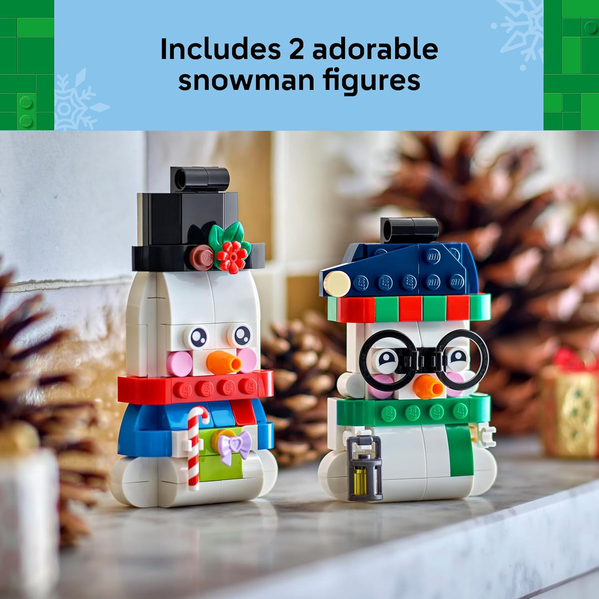LEGO 40812 Snowman Ornaments