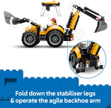 LEGO 60480 City Yellow Backhoe Loader