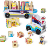 Melissa & Doug PAW Patrol ABC Wooden Block Truck