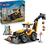 LEGO 60480 City Yellow Backhoe Loader