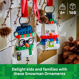 LEGO 40812 Snowman Ornaments