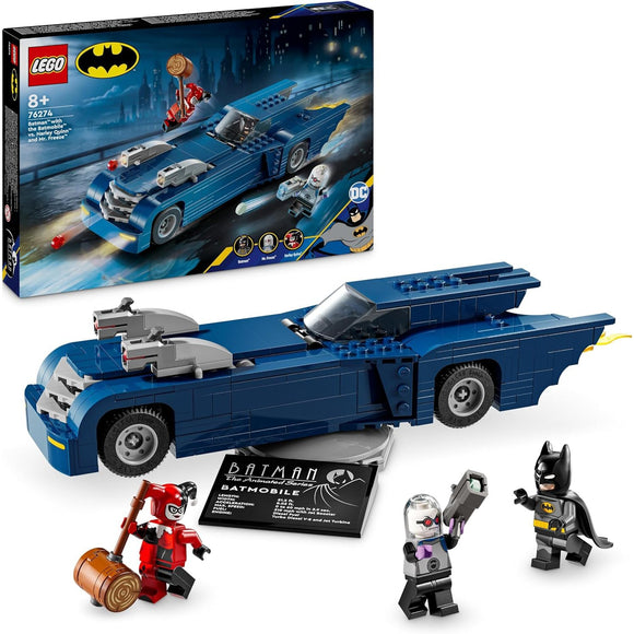 LEGO 76274 Batman with the Batmobile vs. Harley Quinn and Mr. Freeze
