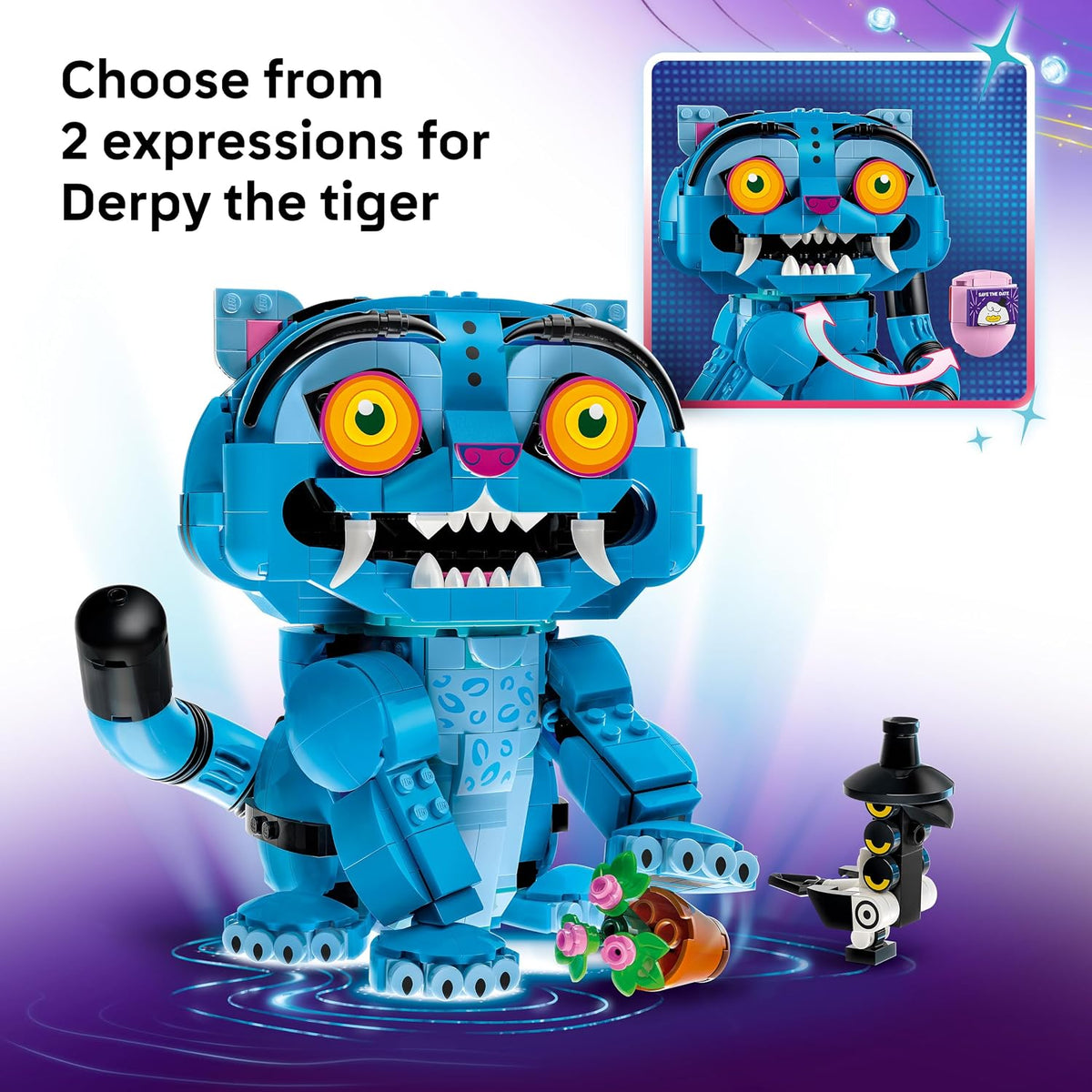 LEGO 72537 K-Pop Demon Hunters Derpy Tiger and Sussie Bird