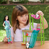 Barbie Doll Panda Care and Rescue Playset