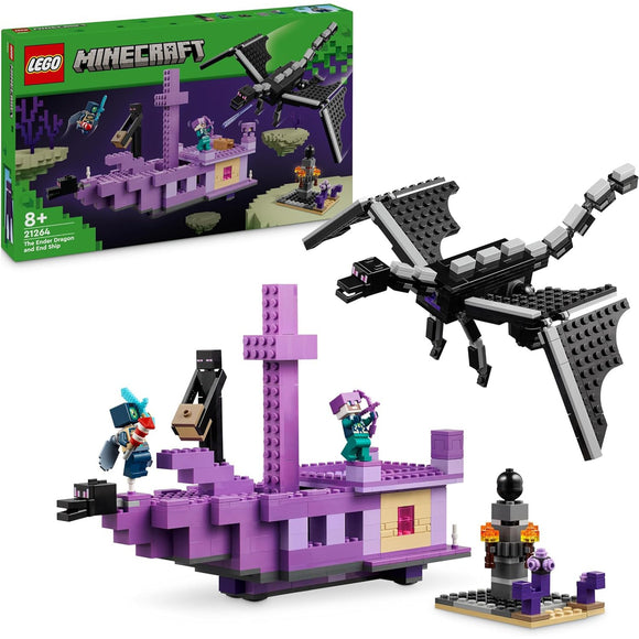 LEGO 21264 Minecraft The Ender Dragon and End Ship