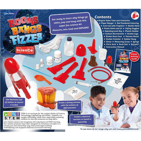 Booms, Bangs, Fizzes: Explosive Science Experiments