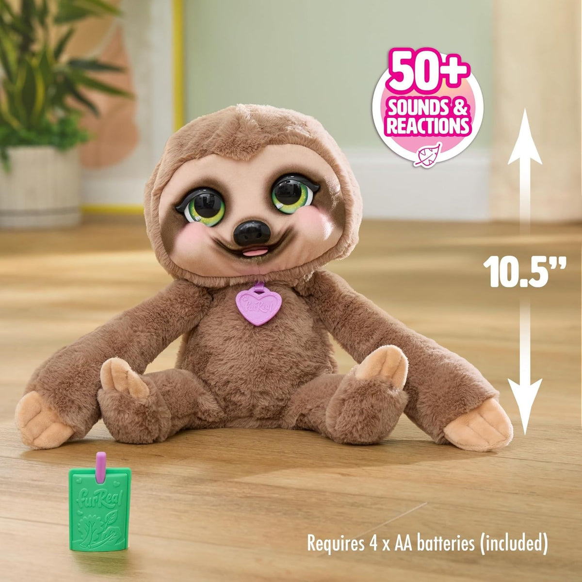 Furreal Snuggles The Smiling Sloth